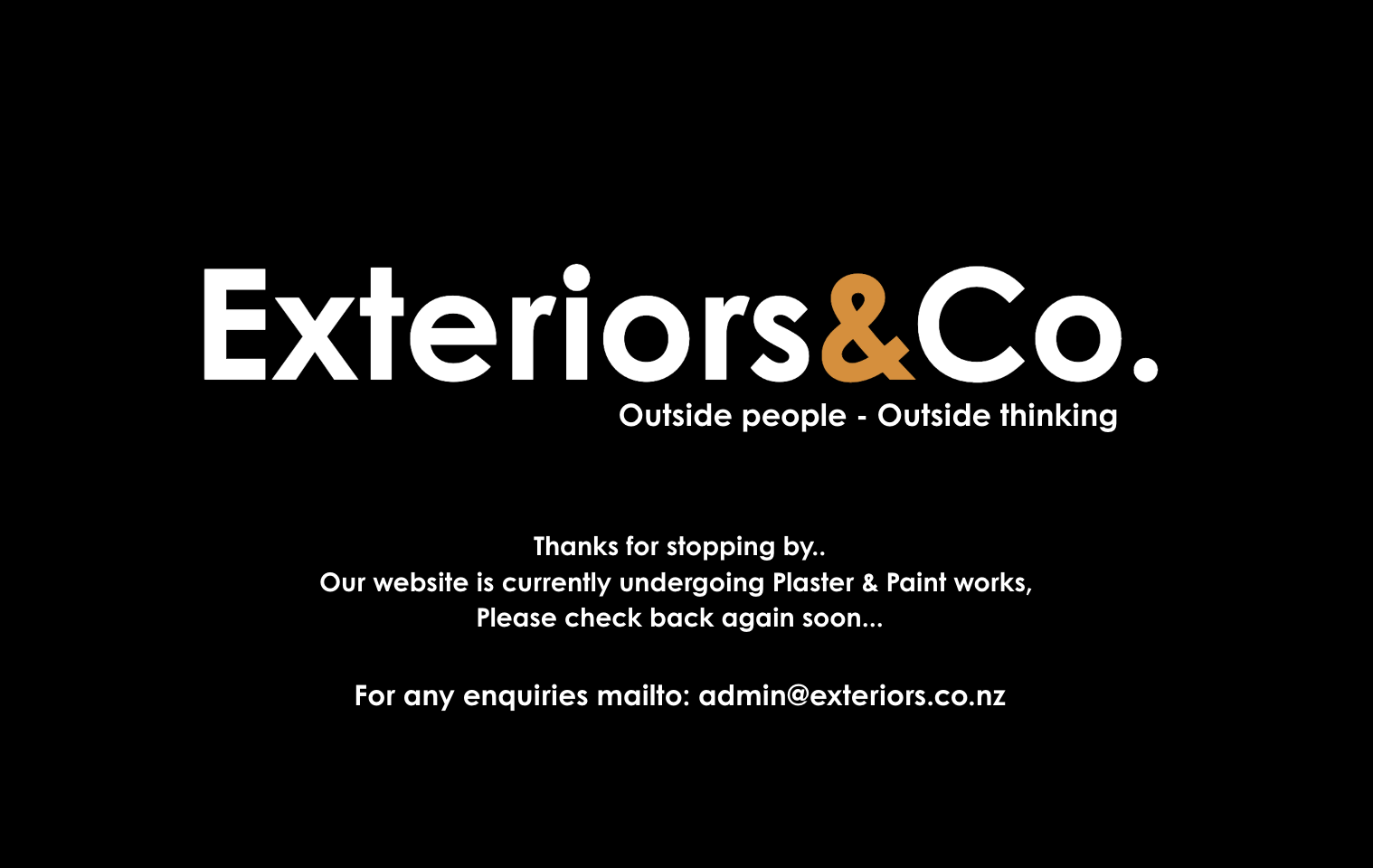 Exteriors&Co – Coming Soon